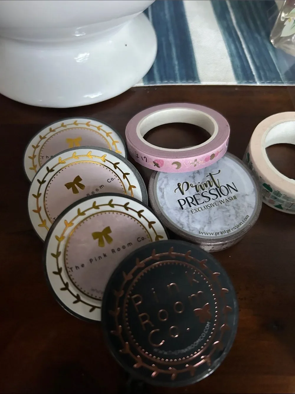 Bundle Washi tapes new and like new 8 items